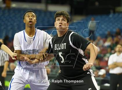 Thumbnail 1 in Elliot Christian vs. Brookside Christian (CIF SJS D5 Final) photogallery.
