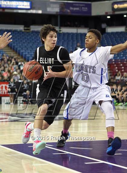 Thumbnail 1 in Elliot Christian vs. Brookside Christian (CIF SJS D5 Final) photogallery.