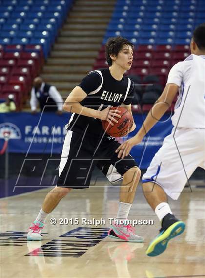 Thumbnail 1 in Elliot Christian vs. Brookside Christian (CIF SJS D5 Final) photogallery.