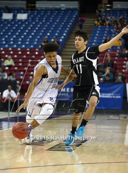 Thumbnail 3 in Elliot Christian vs. Brookside Christian (CIF SJS D5 Final) photogallery.