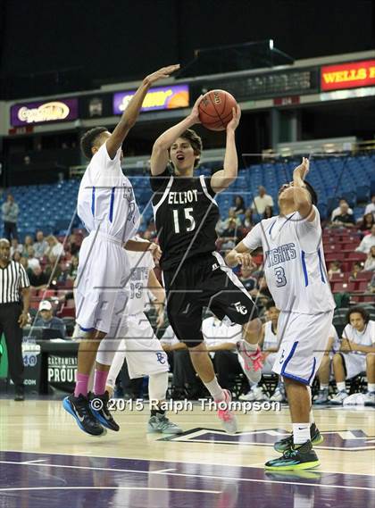 Thumbnail 3 in Elliot Christian vs. Brookside Christian (CIF SJS D5 Final) photogallery.