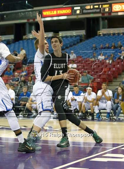 Thumbnail 2 in Elliot Christian vs. Brookside Christian (CIF SJS D5 Final) photogallery.