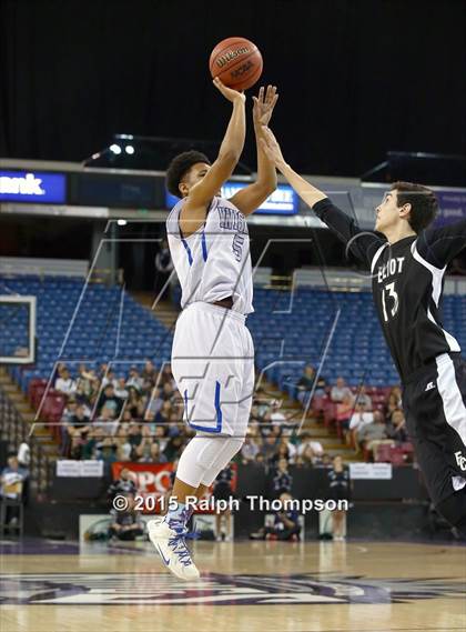 Thumbnail 2 in Elliot Christian vs. Brookside Christian (CIF SJS D5 Final) photogallery.