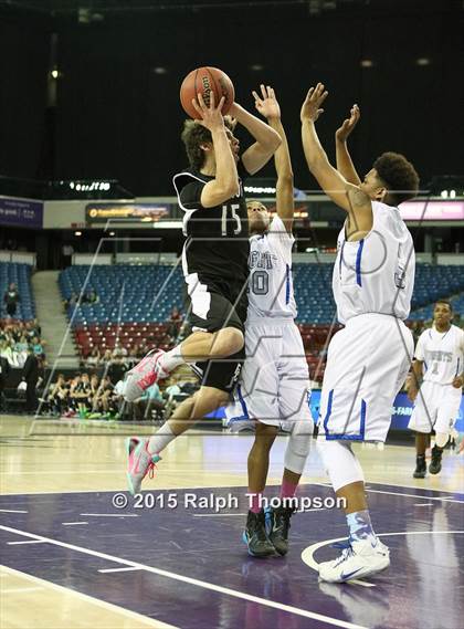 Thumbnail 2 in Elliot Christian vs. Brookside Christian (CIF SJS D5 Final) photogallery.