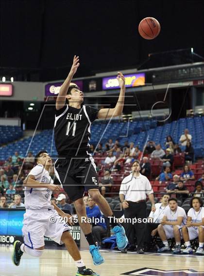 Thumbnail 2 in Elliot Christian vs. Brookside Christian (CIF SJS D5 Final) photogallery.