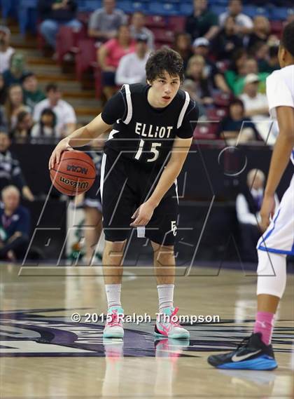 Thumbnail 2 in Elliot Christian vs. Brookside Christian (CIF SJS D5 Final) photogallery.