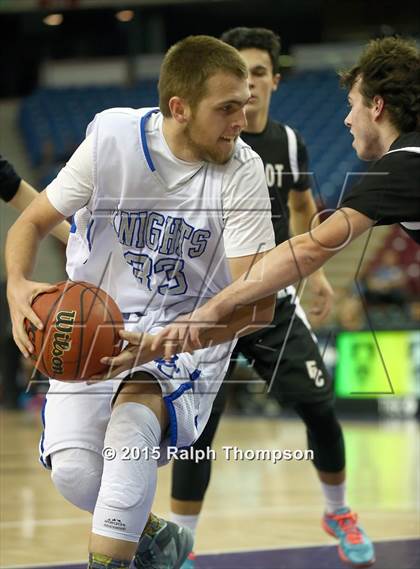 Thumbnail 2 in Elliot Christian vs. Brookside Christian (CIF SJS D5 Final) photogallery.