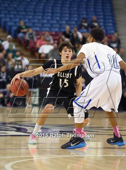 Thumbnail 3 in Elliot Christian vs. Brookside Christian (CIF SJS D5 Final) photogallery.