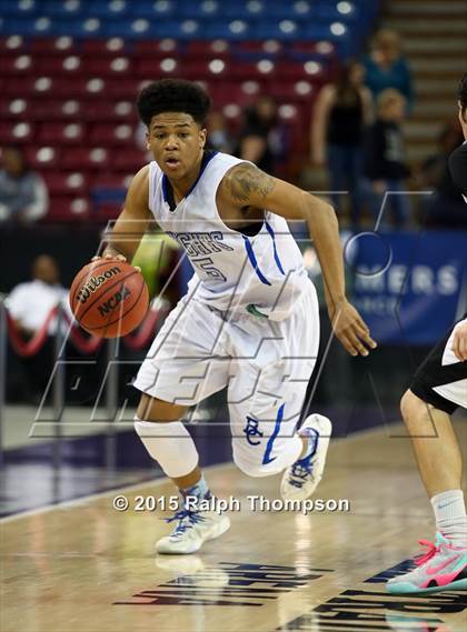 Thumbnail 2 in Elliot Christian vs. Brookside Christian (CIF SJS D5 Final) photogallery.