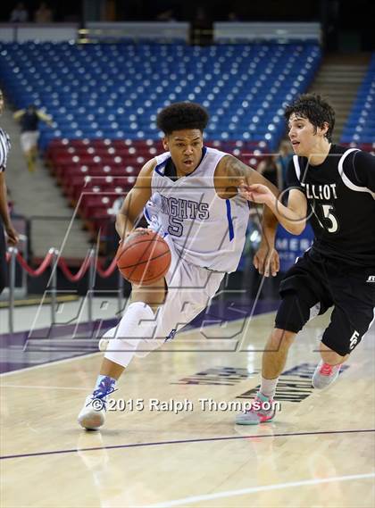 Thumbnail 1 in Elliot Christian vs. Brookside Christian (CIF SJS D5 Final) photogallery.