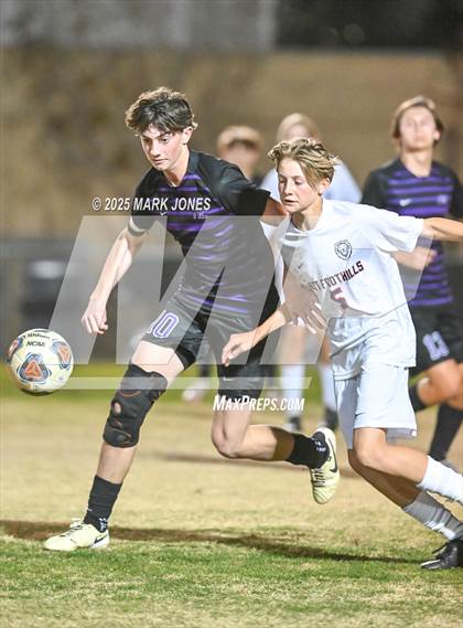Thumbnail 2 in ALA - West Foothills @ Northwest Christian (Senior Night) photogallery.