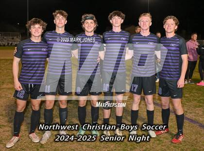 Thumbnail 2 in ALA - West Foothills @ Northwest Christian (Senior Night) photogallery.