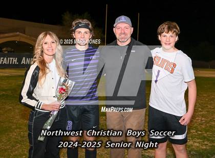 Thumbnail 3 in ALA - West Foothills @ Northwest Christian (Senior Night) photogallery.