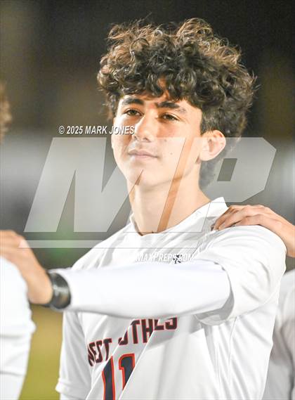 Thumbnail 2 in ALA - West Foothills @ Northwest Christian (Senior Night) photogallery.