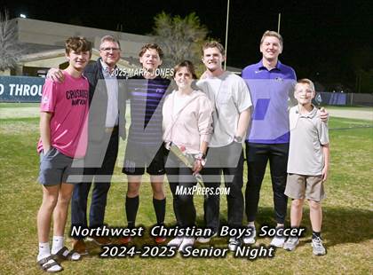 Thumbnail 2 in ALA - West Foothills @ Northwest Christian (Senior Night) photogallery.