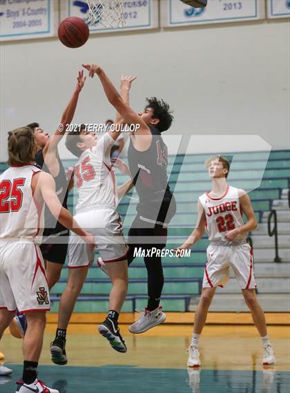 Thumbnail 1 in Intermountain Christian vs. Judge (Eagle Holiday Shootout) photogallery.