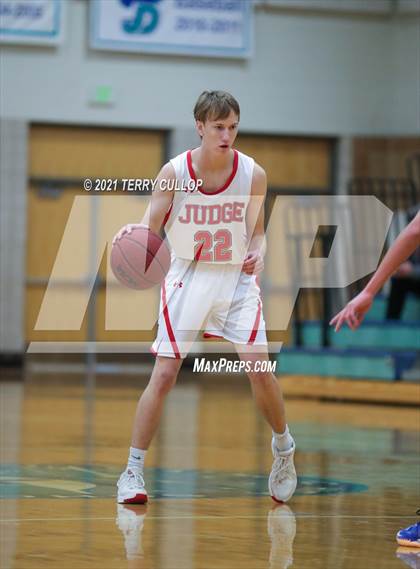 Thumbnail 2 in Intermountain Christian vs. Judge (Eagle Holiday Shootout) photogallery.