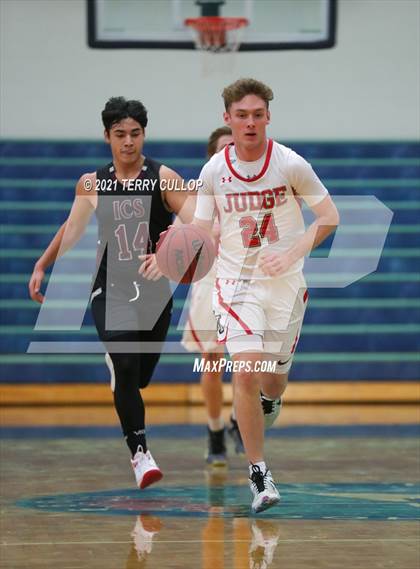 Thumbnail 1 in Intermountain Christian vs. Judge (Eagle Holiday Shootout) photogallery.