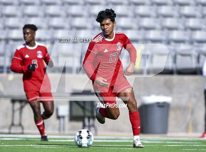 Thumbnail 1 in Langham Creek vs. MacArthur (CFISD Soccer Showcase) photogallery.