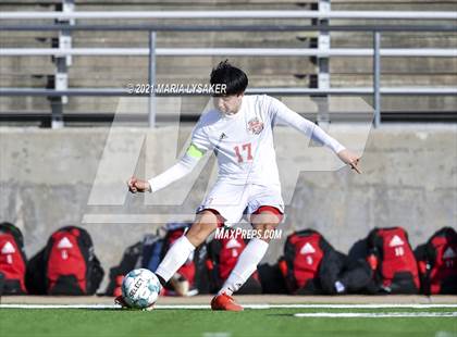 Thumbnail 1 in Langham Creek vs. MacArthur (CFISD Soccer Showcase) photogallery.