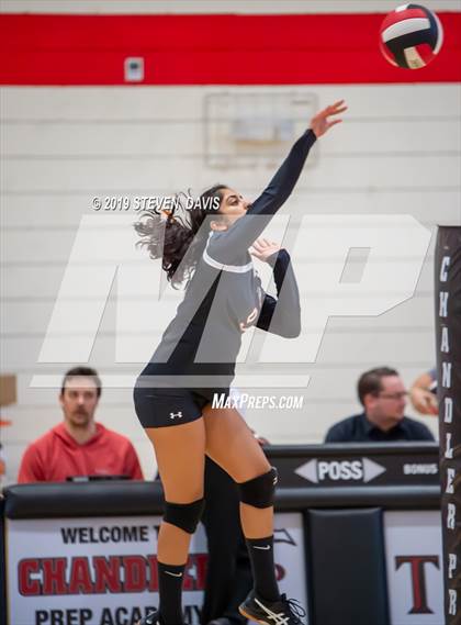 Thumbnail 1 in Chandler Prep vs. Phoenix Christian photogallery.