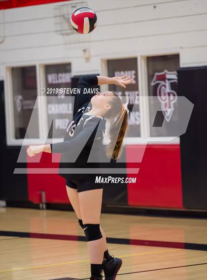 Thumbnail 2 in Chandler Prep vs. Phoenix Christian photogallery.