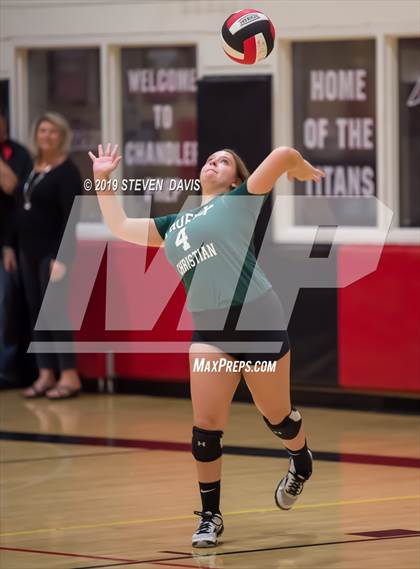 Thumbnail 2 in Chandler Prep vs. Phoenix Christian photogallery.