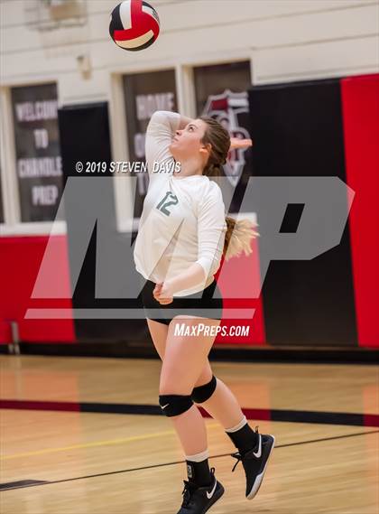 Thumbnail 2 in Chandler Prep vs. Phoenix Christian photogallery.