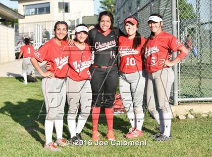 Thumbnail 2 in Lee [Robert E.] vs Churchill (NEISD Softball Complex) photogallery.