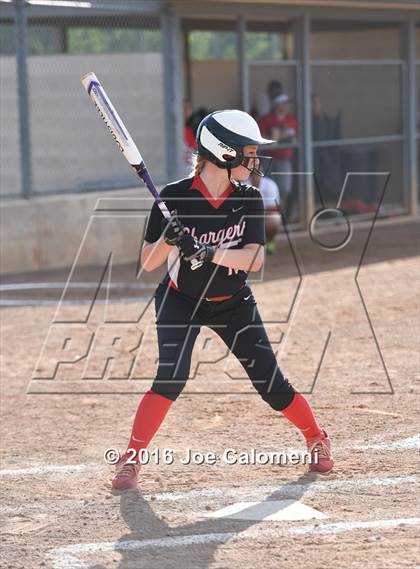 Thumbnail 2 in Lee [Robert E.] vs Churchill (NEISD Softball Complex) photogallery.
