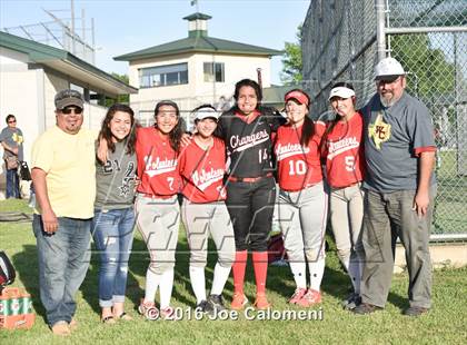 Thumbnail 1 in Lee [Robert E.] vs Churchill (NEISD Softball Complex) photogallery.