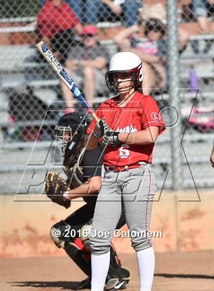 Thumbnail 3 in Lee [Robert E.] vs Churchill (NEISD Softball Complex) photogallery.