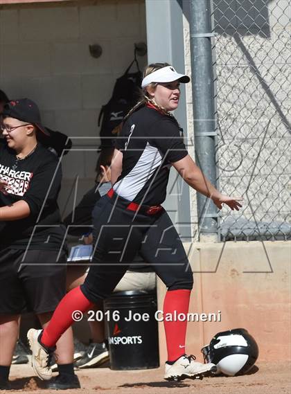 Thumbnail 3 in Lee [Robert E.] vs Churchill (NEISD Softball Complex) photogallery.