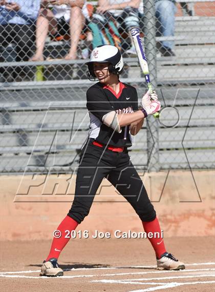 Thumbnail 2 in Lee [Robert E.] vs Churchill (NEISD Softball Complex) photogallery.