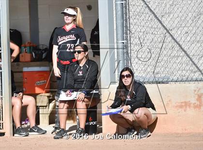 Thumbnail 1 in Lee [Robert E.] vs Churchill (NEISD Softball Complex) photogallery.