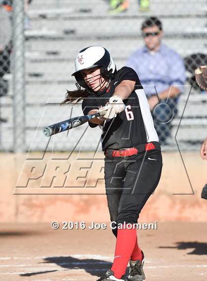 Thumbnail 3 in Lee [Robert E.] vs Churchill (NEISD Softball Complex) photogallery.