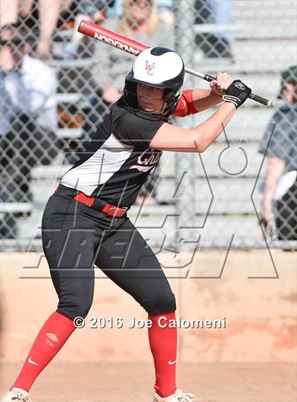 Thumbnail 3 in Lee [Robert E.] vs Churchill (NEISD Softball Complex) photogallery.