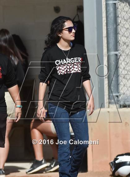 Thumbnail 2 in Lee [Robert E.] vs Churchill (NEISD Softball Complex) photogallery.