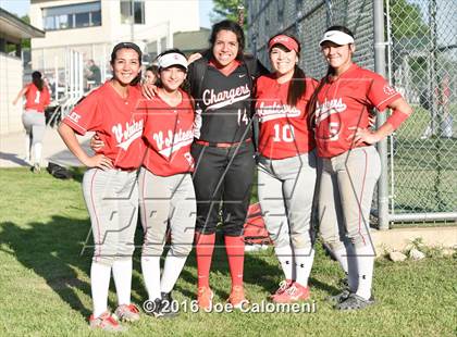 Thumbnail 3 in Lee [Robert E.] vs Churchill (NEISD Softball Complex) photogallery.