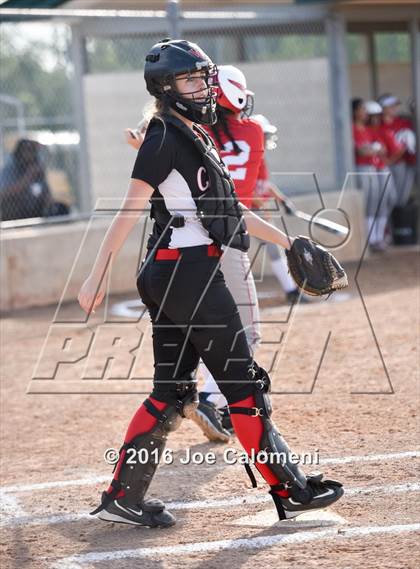 Thumbnail 2 in Lee [Robert E.] vs Churchill (NEISD Softball Complex) photogallery.