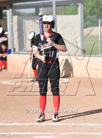 Thumbnail 1 in Lee [Robert E.] vs Churchill (NEISD Softball Complex) photogallery.