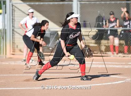 Thumbnail 3 in Lee [Robert E.] vs Churchill (NEISD Softball Complex) photogallery.