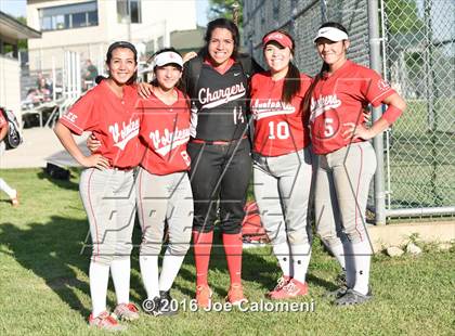 Thumbnail 1 in Lee [Robert E.] vs Churchill (NEISD Softball Complex) photogallery.
