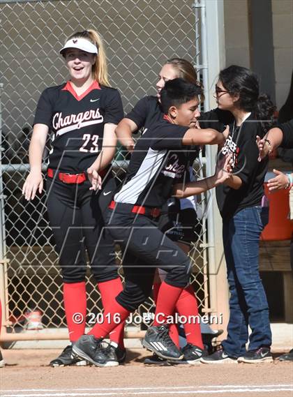 Thumbnail 1 in Lee [Robert E.] vs Churchill (NEISD Softball Complex) photogallery.
