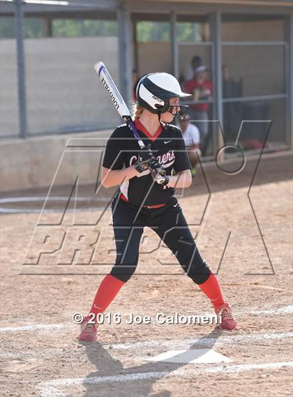 Thumbnail 3 in Lee [Robert E.] vs Churchill (NEISD Softball Complex) photogallery.