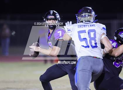 Thumbnail 1 in Snowflake vs Arizona College Prep (AIA 4A Semifinals) photogallery.