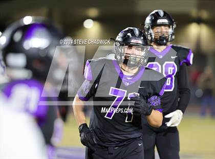 Thumbnail 3 in Snowflake vs Arizona College Prep (AIA 4A Semifinals) photogallery.