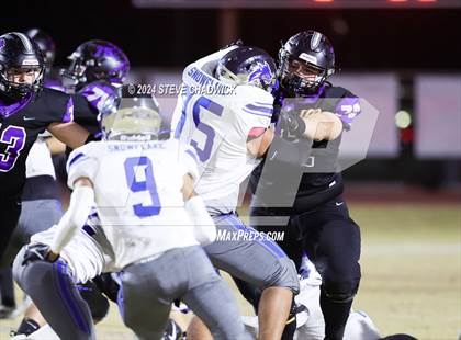 Thumbnail 3 in Snowflake vs Arizona College Prep (AIA 4A Semifinals) photogallery.