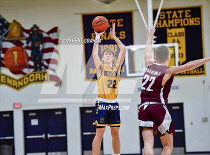 Thumbnail 2 in Shenandoah vs Wes-Del (Scrimmage) photogallery.