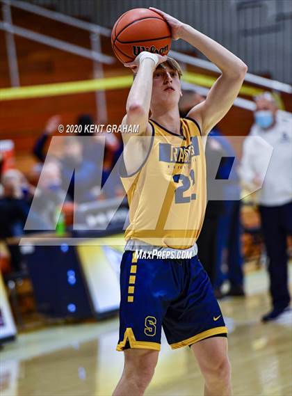 Thumbnail 1 in Shenandoah vs Wes-Del (Scrimmage) photogallery.